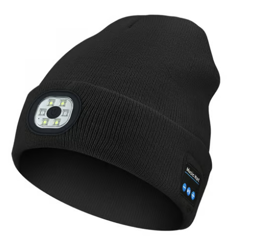 Bluetooth Beanie with LED Light